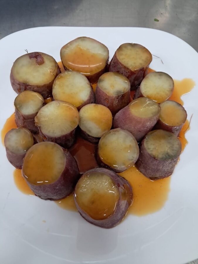 Batata Doce Caramelizada