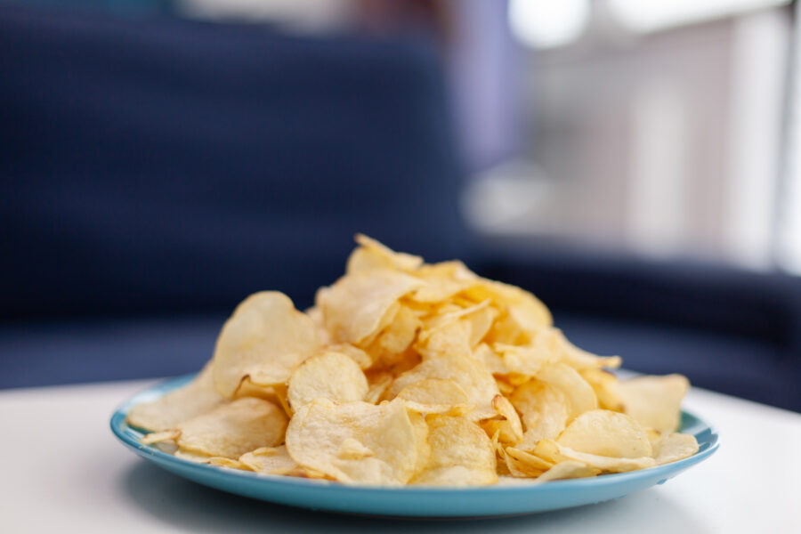 Chips de Cascas de Batata