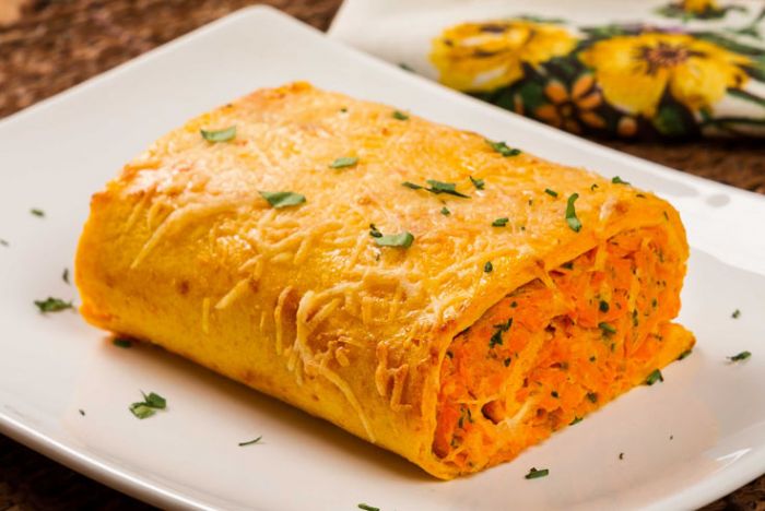 Rocambole de Legumes