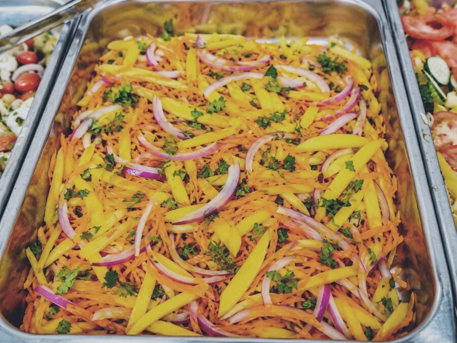 Salada de Manga Verde